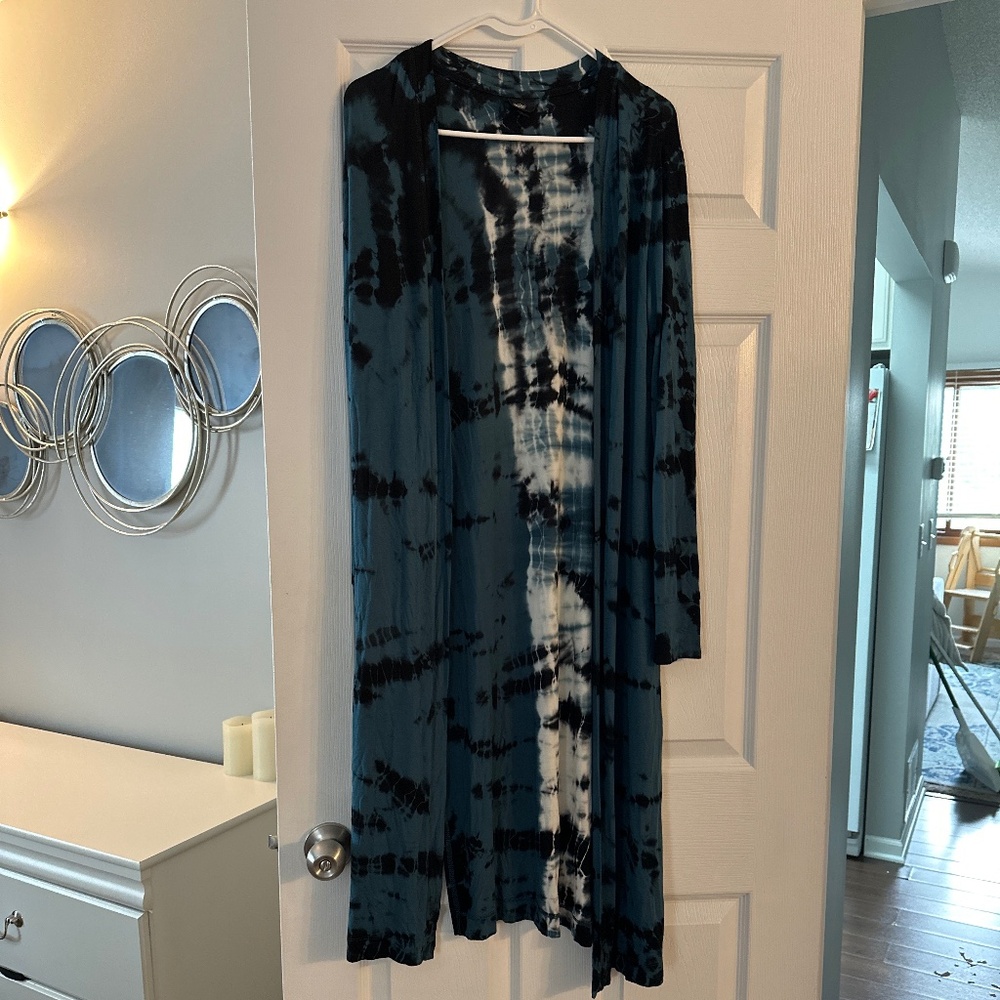 tie dye duster